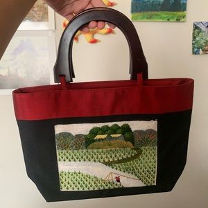 Oriental handmade purse